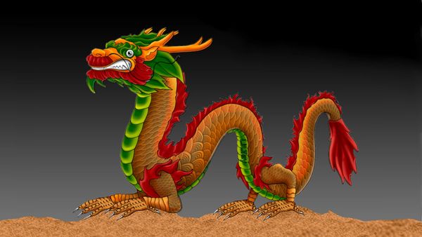 dragon LiLTay 5K 16x9 Chinese new years