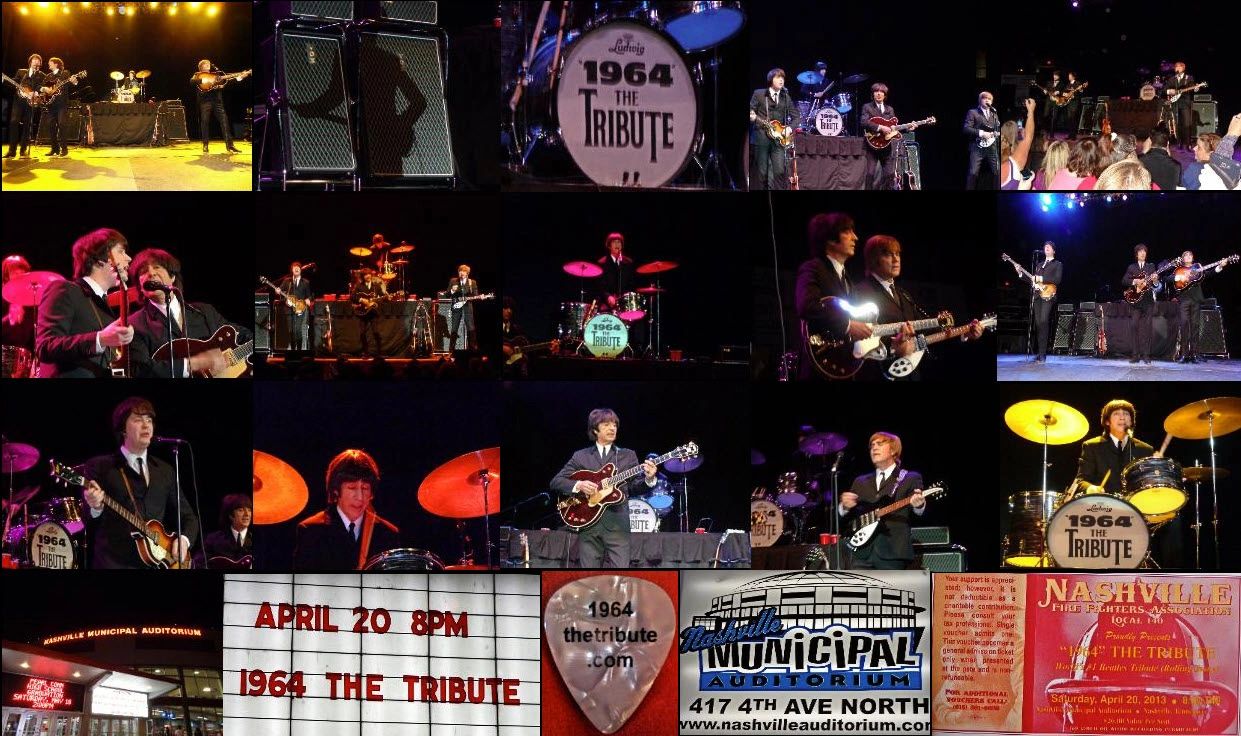 1964 The Tribute
Nashville's Municipal Auditorium on April 20, 2013. The #1 Beatles Tribute Band