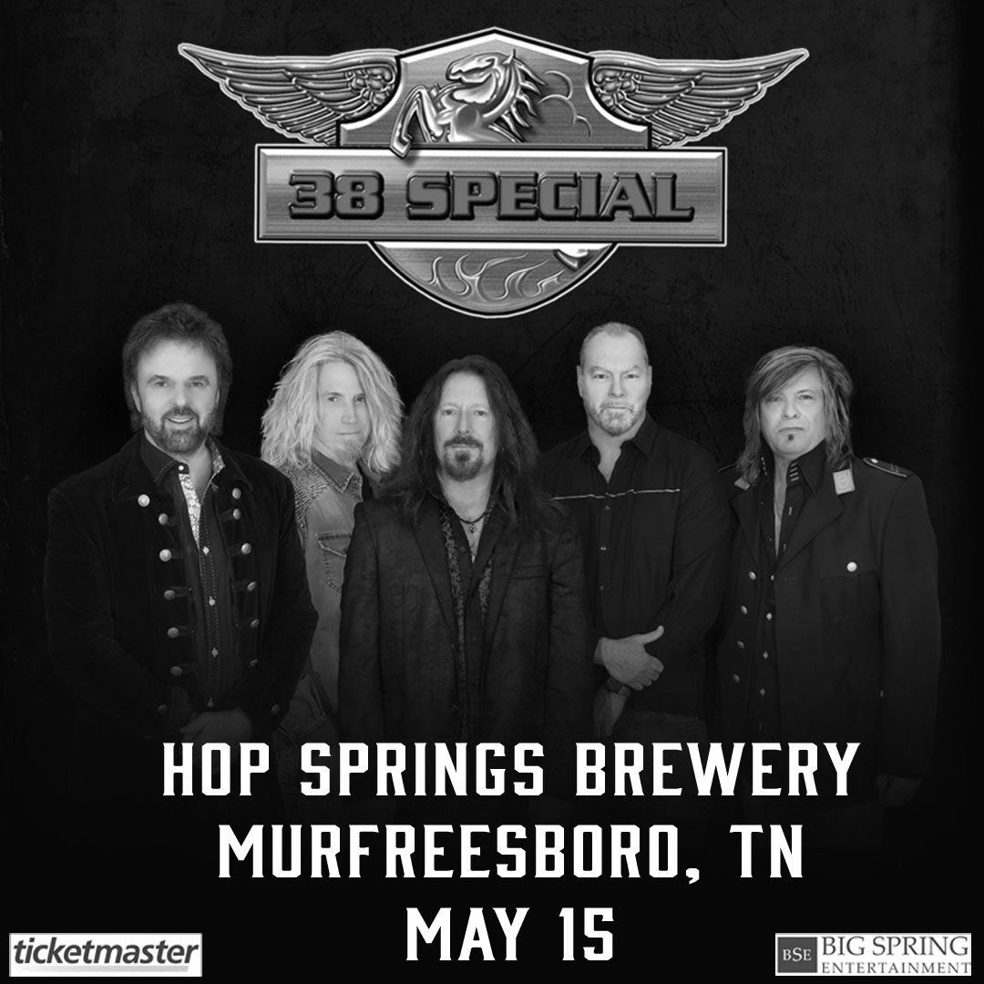 May 15, 2021: 38 Special at the Hop Springs Brewery in Murfreesboro Tennessee