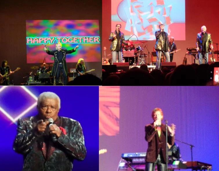 Little Anthony & Ron Dante, Gary Puckett, The Vogues at the Happy Together Tour in Nashville TN.