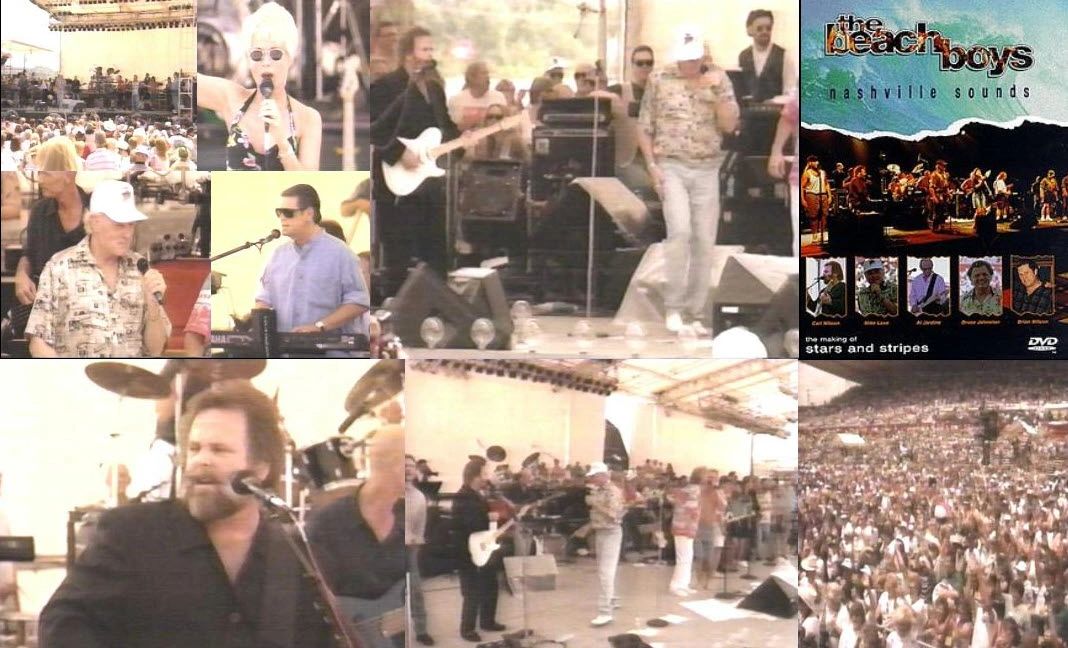 The Beach Boys at Nashville Fan Fair (now the CMA Music Fesrival at the Nashville Fairgrounds Speedw