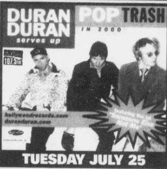 July 25, 2000: July 25, 2000: Duran Duran
at Starwood Amphitheater in Nashville TN
