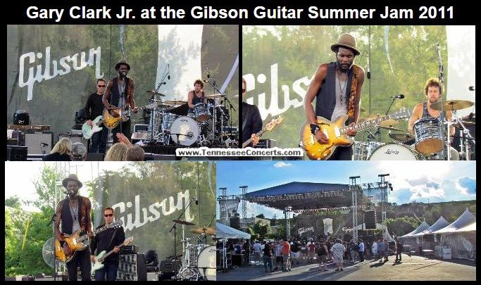 Gary Clark Jr. at the Gibson Guitar Summer Jam at the Gibson Guitar Custom Shop in Nashville TN