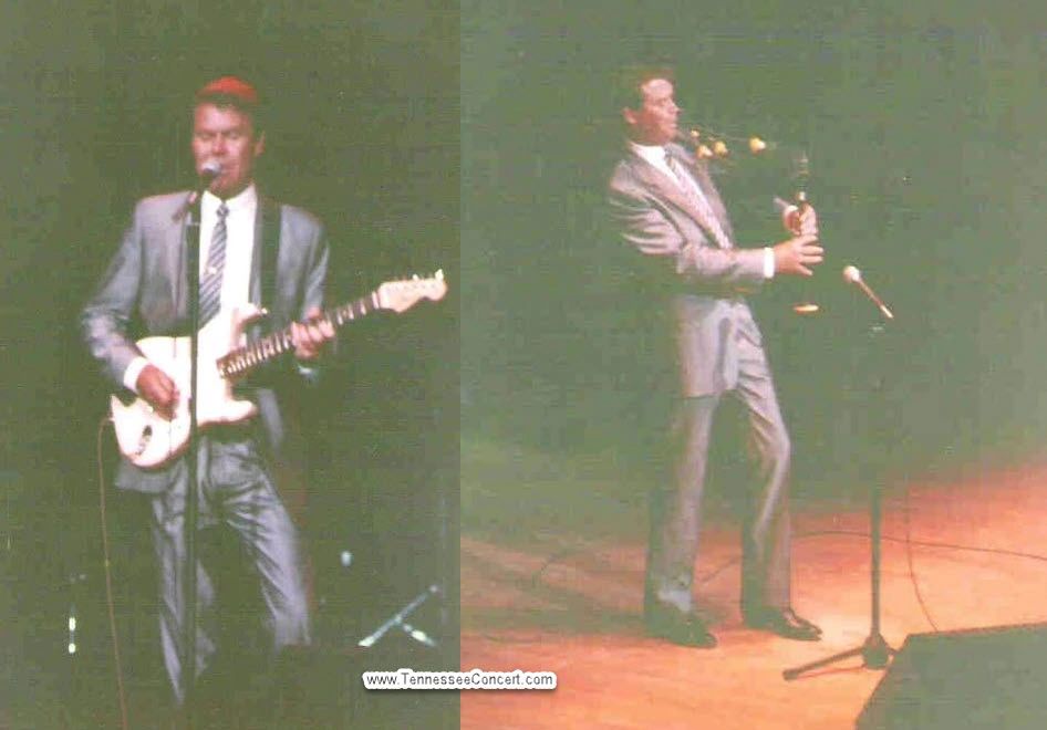 Glen Campball performing at the old Opryland Theme Park in Nashville Tennessee