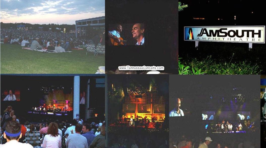 James Taylor at the AmSouth Amphitheater (formally Starwood) in Nashville Tennessee
