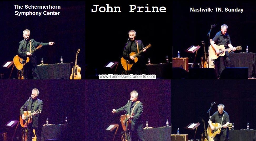 December 16, 2007: John Prine at Nashville's  Schermerhorn Symphony Center