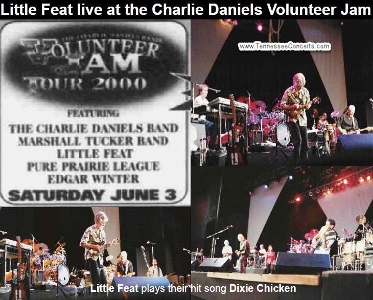 Little Feat at the Volunteer Jam at Starwood Amphitheatre hosted by Charlie Daniels.