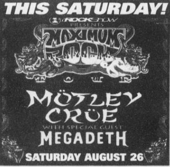 June 12, 2000: Red Hot Chili Peppers
at Nashville's Starwood Amphitheatre