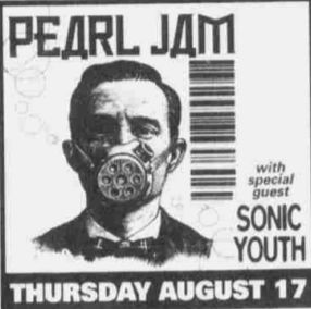 August 17, 2000: Pearl Jam 
at Nashville's Starwood Amphitheater