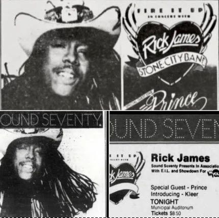 April 27, 1980: Rick James, with special guest Prince at Nashville Municipal Auditorium