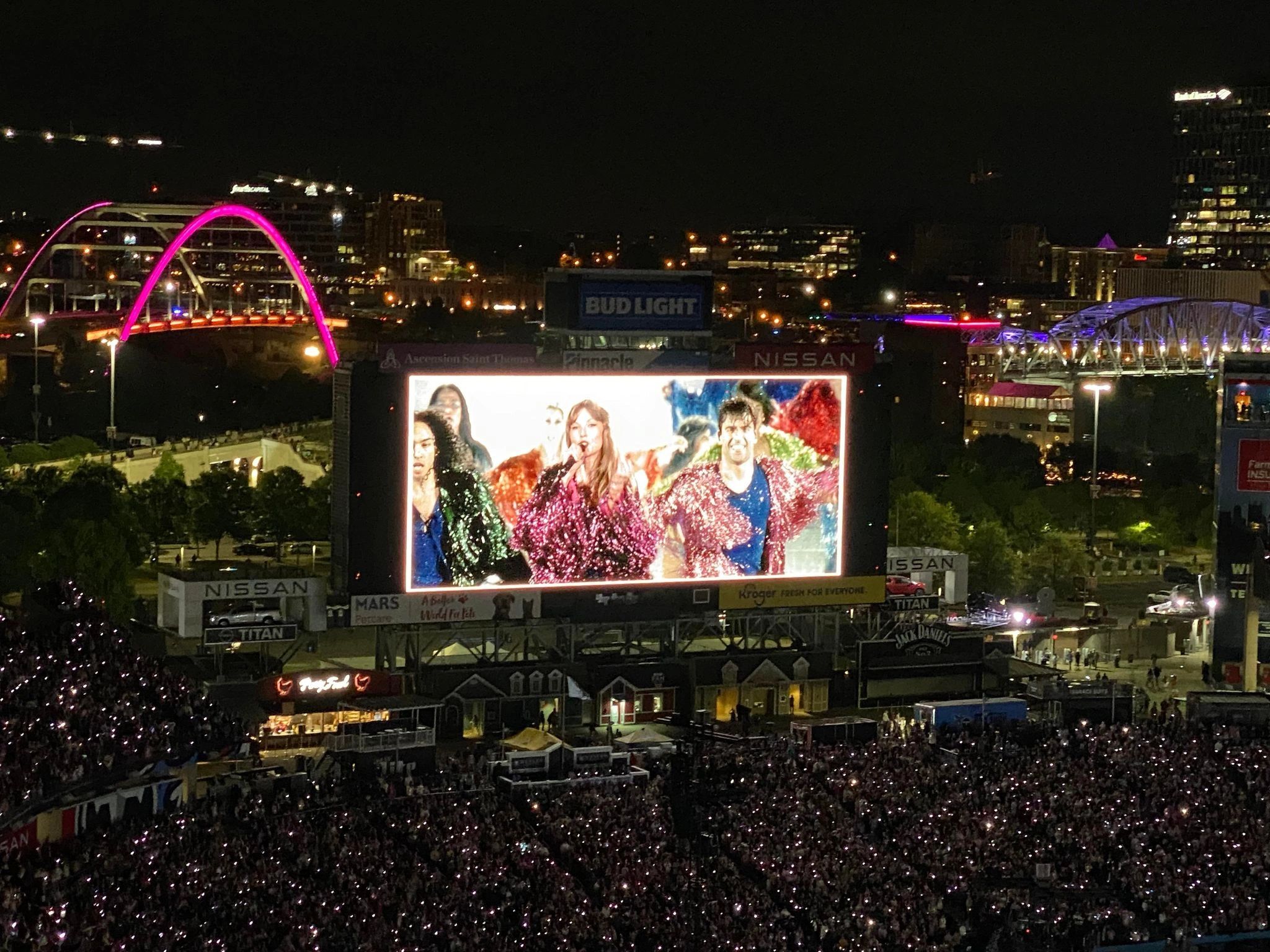 May 5, 2023: Taylor Swift sold out 3 shows at Nissan Stadium in  Nashville TN.