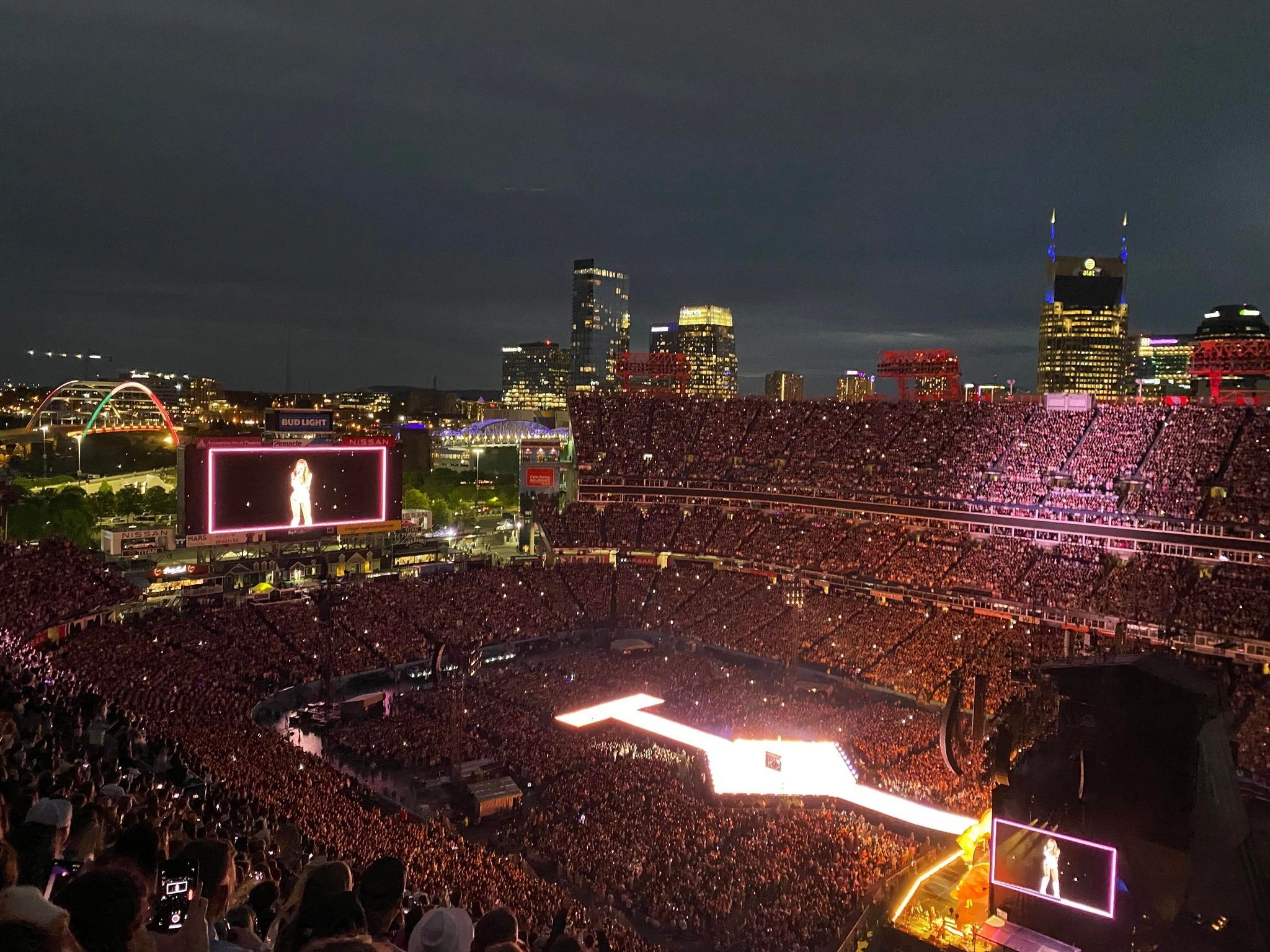 May 5, 2023: Nissan Stadium in  Nashville TN. See downtown Nashville in the background