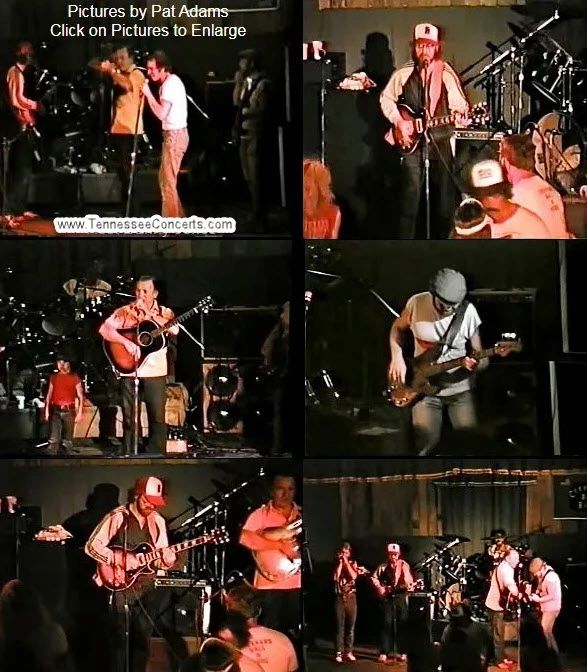 The Winters Brothers Band, featuring Donnie & Papa Don Winters at the 1986 Creekers Ball.