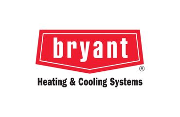 Bryant logo representing heating and cooling systems.