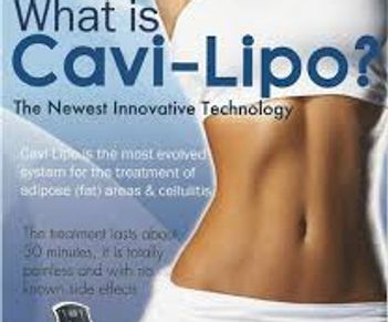 Cavi-Lipo ultrasound and laser treatments for safe fat loss