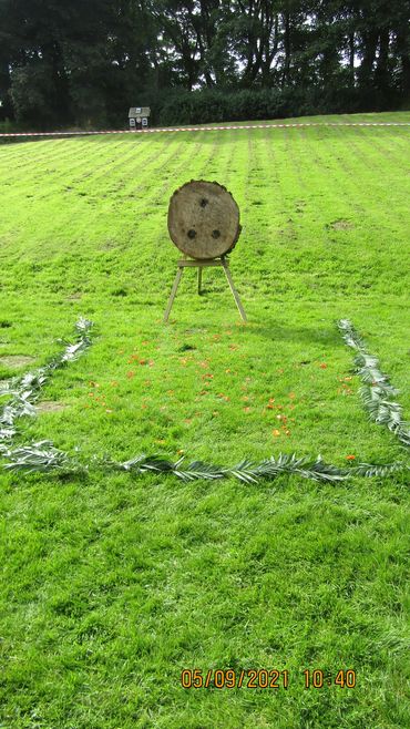 Mobile axe throwing - wedding- white wolf activity centre