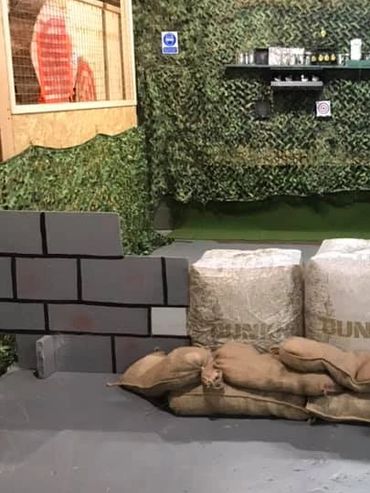 Nerf War Set up at unit 52, White Wolfs activity centre