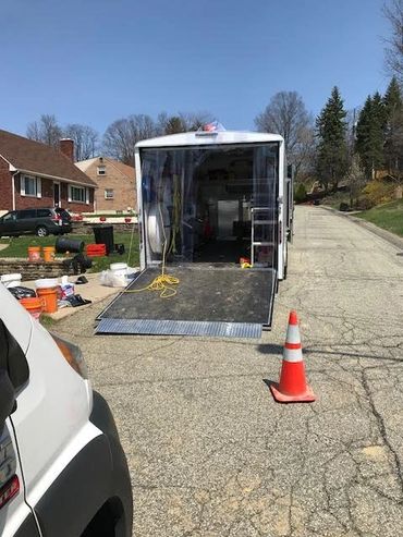 Bethel Park, PA sewer line replacement
