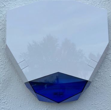 Visonic wireless external bell box