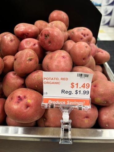 Organic Red Potatoes