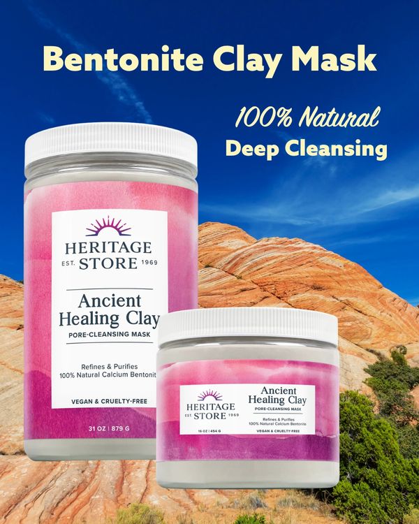 Heritage Store Ancient Healing Clay Bentonite clay
