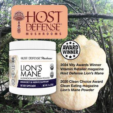 Lion's mane supplement from Host Defense mushrooms