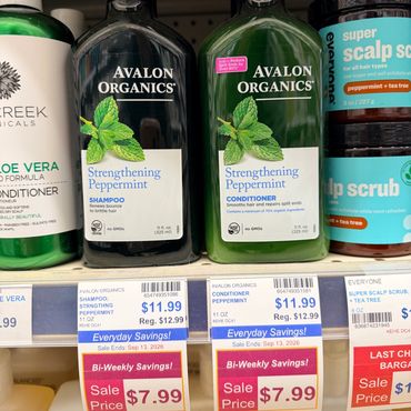avalon organics hair care