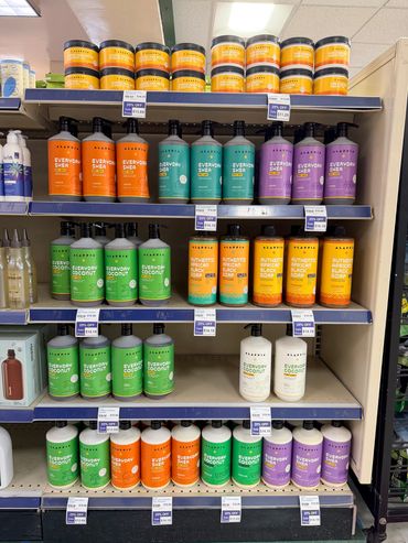 Alaffia body care and hair care