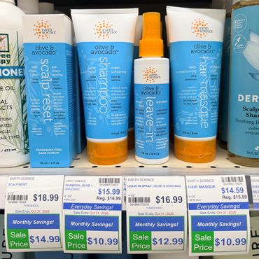 Earth Science Skincare products