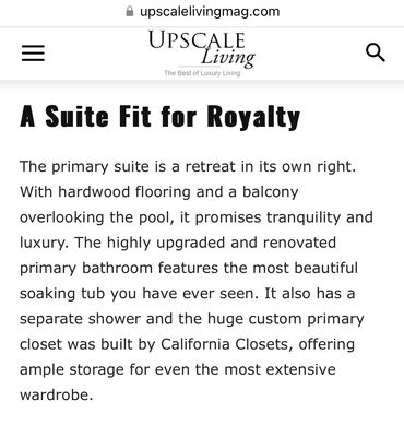 example of press for clients of Derek Cavan, Jelly roll and Bunnie XO in upscale living