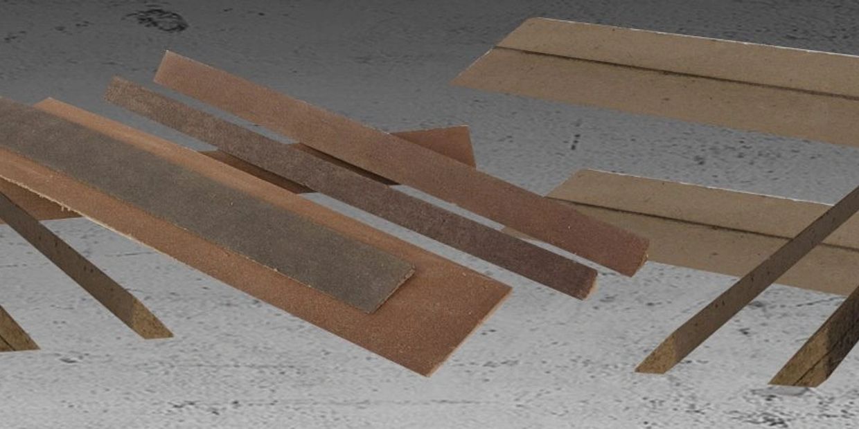 Tapered Edge, Perlite Cant, Fiberboard manufactured to specs