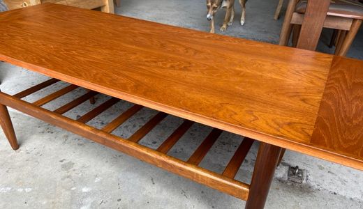 coffee table restoration
furniture restoration
midcentury furniture repair
teak coffee table