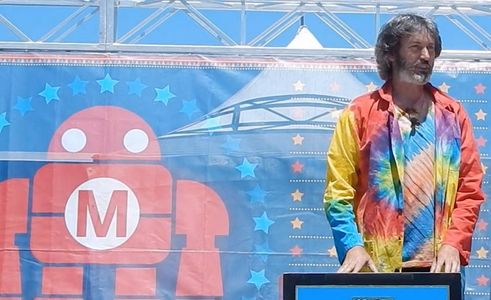 Alan The Amazing at the Maker Faire in San Mateo, California.