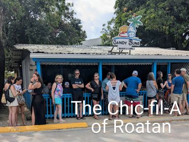 Sandy Buns for Breakfast and Lunch