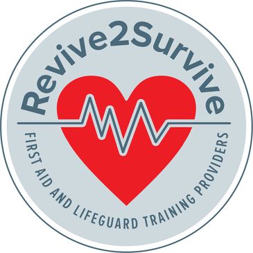 Logo for Revive2Survive first aid and lifeguard training.