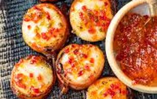 Scallops in Virginia, sea scallops in Virginia, bacon wrapped scallops in Virginia, fresh scallops