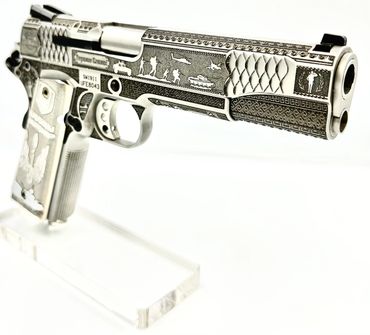 Custom, 1911, Korth, Smith & Wesson, S&W, Colt, Engraved. Ukraine