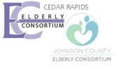 the logo for cedar rapids and elderly consortum