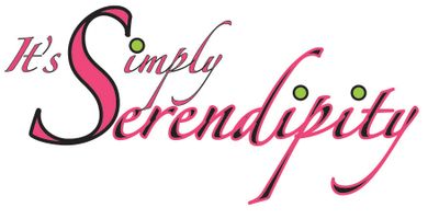 the logo for it's simply serendipity