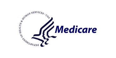 Medicare logo with Department of Health & Human Services emblem.