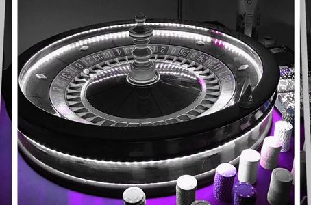 Lighted Roulette Wheel