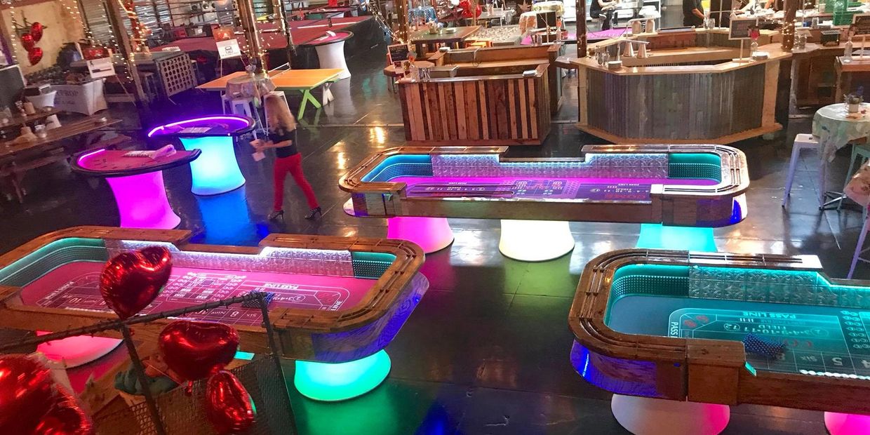 Glow Casino Table Rentals