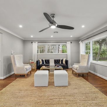 After Hurricane Harvey, this home was lifted (yes, lifted) to be above the 500-year flood plain.