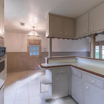 LOTS of Cheryl McCleary's cherished family memories were made right here in this kitchen.