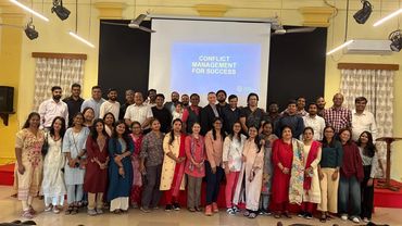 Workshop with various denominations represented