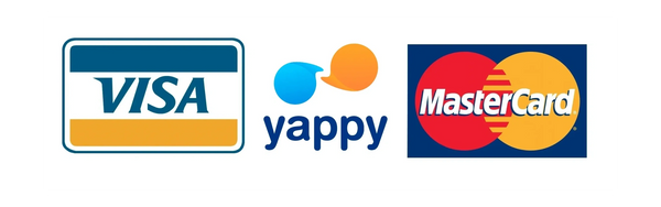 Aceptamos pagos con Yappy , VISA & Mastercard