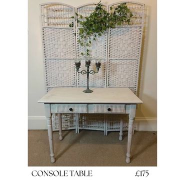 Refurbished small console or dressing table