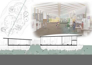 Long Section Through Hub