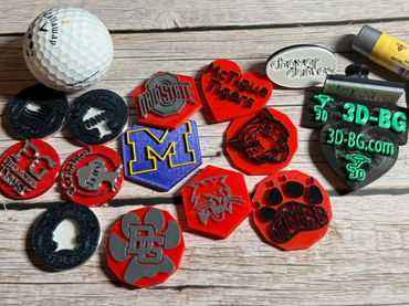 Put your logo on a
- Magnet
- Golf ball markers & Tees
- Croc Charm
- Poker Chips
- Ornament
& More