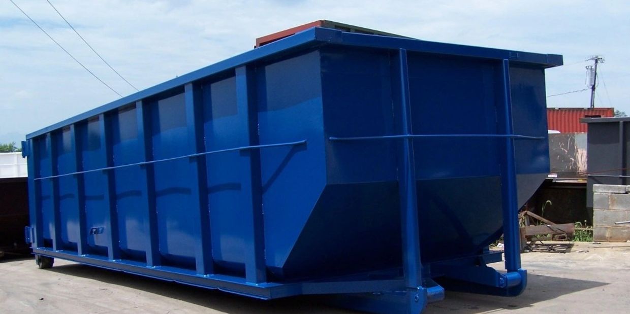 blue dumpster, roll off, garbage, Lathan Tree Service, blue-dumpster.com,Scofield, Haul 4 Less
